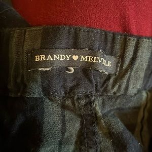 Brandy Melville plaid pants